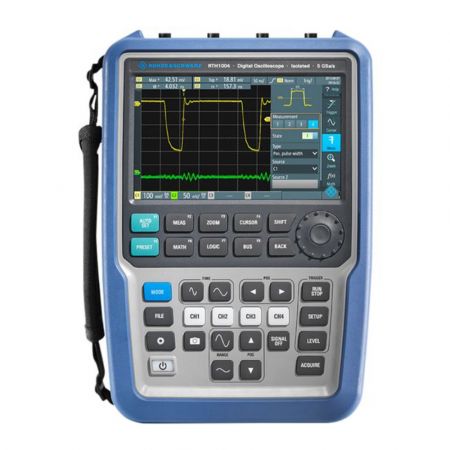 RTH1K-COM4 | Oscilloscope numérique 4 voies 500 MHz portable RTH1004 + options RTH-B1 +B244+pack PK1 