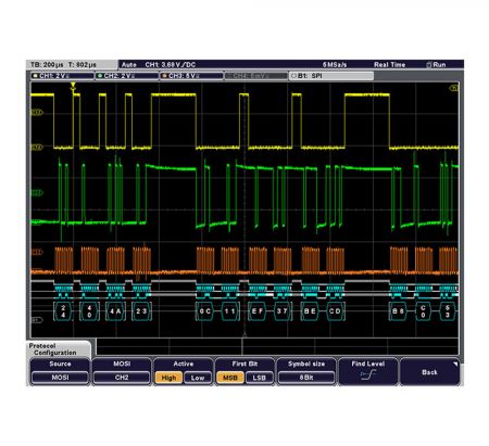 RTM-K1 | Option de déclenchement et de décodage série I²C / SPI (licence logicielle) pour RTM2000