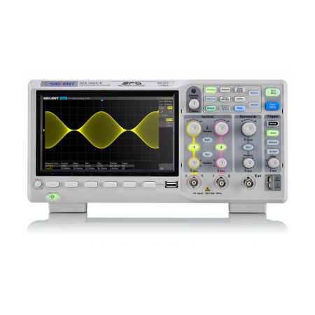 SDS1202X-E | Oscilloscope numérique 2 voies 200 MHz, SIGLENT SDS1202X-E 