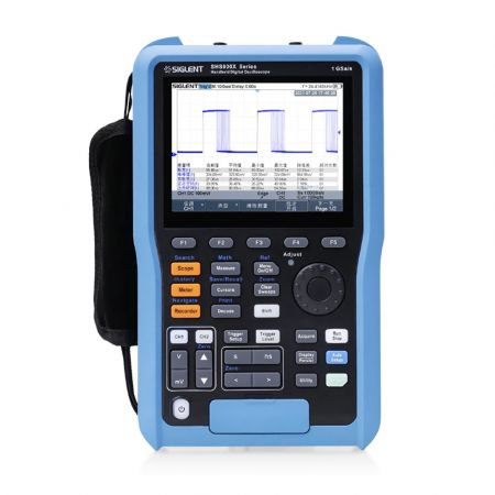 SHS820X | Oscilloscope numérique portable 2 voies 200 MHz, entrées à référence commune, IP51