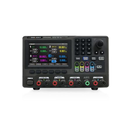 SPD4306X | Alimentation linéaire programmable 4 voies 400 W, 2x [30 V / 6 A] et 2x [15 V / 1-1,5 A]