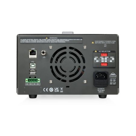 SPD4306X | Alimentation linéaire programmable 4 voies 400 W, 2x [30 V / 6 A] et 2x [15 V / 1-1,5 A]