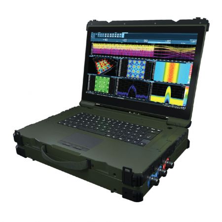 SPECTRAN-V6-MIL | Analyseur de spectre temps réel & Générateur de signaux vectoriels, 10 MHz à 8 GHz, mallette durcie IP65