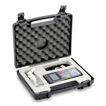 TN80-001US | Mesureur d'épaisseur de matériaux par ultrasons 0,75 à 80 mm, sonde 7 MHz / ø6 mm, d=0.01 mm