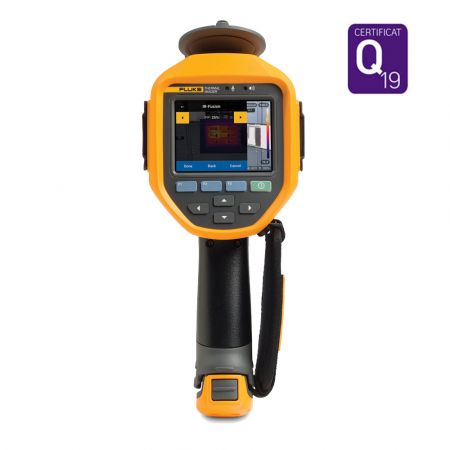 FLUKE-TI480-PRO-9HZ | Caméra thermique 640 x 480 px, -20°C à 1000°C, écran tactile 3.5'', pointeur Laser, WiFi 