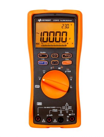 U1241C | Multimètre numérique portable TRMS AC, 10 000 points 
