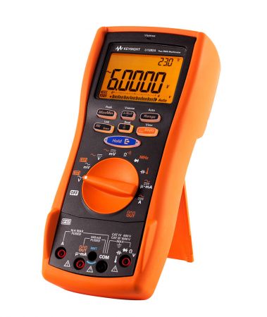 U1282A | Multimètre numérique portable TRMS AC+DC, 60 000 points, avec détection de tension sans contact 