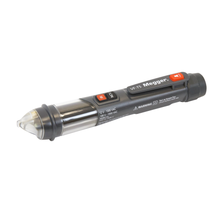 VF-T5 | Détecteur de tension sans contact, lampe torche et thermomètre laser infrarouge. 