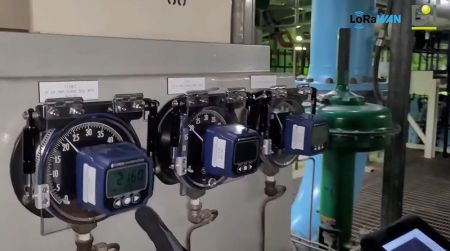 WGR | Lecteur de jauge sans fil avec protocole LoRaWAN 