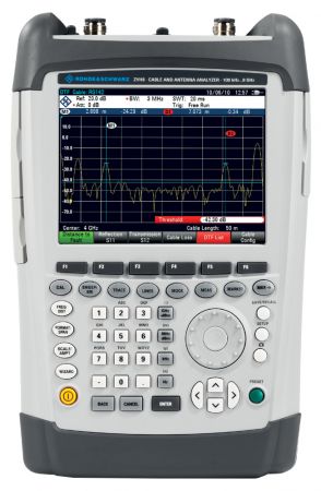 Série ZVH - Analyseurs de câbles et antennes Rohde & Schwarz