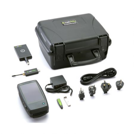 CYBERSCOPE-CE-E-X2 | Analyseur de cybersécurité portable netAlly CyberScope, réseaux Ethernet et sans fil, tri-bande partielle