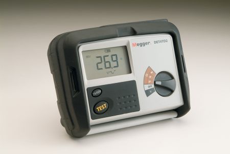 DET4TD2 | Mesureur de terre et de résistivité 4 fils jusqu'à 20 kΩ (avec accessoires) 