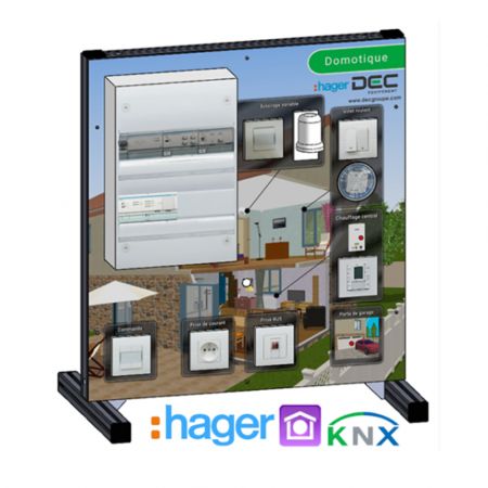 DOMOVEA-KNX | Panneau domotique KNX - serveur Domovea Hager 