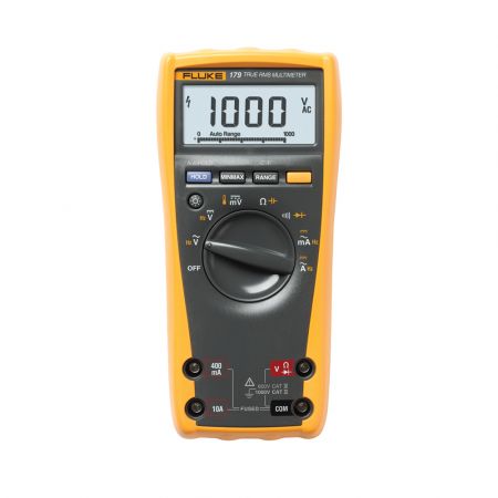 FLUKE-179/F | Multimètre thermomètre portable TRMS AC, 6 000 points 