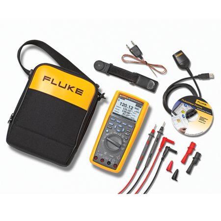 FL289/FVF/EUR | MULTIMETRE TRMS TRMS AC+DC, 50 000 points, fonctions enregistreur et TrendCapture + FlukeView