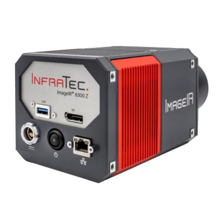 IR-6300Z | Caméra thermique 640x512 px -10 à +600°C, 180 Hz / 600 Hz, détecteur refroidi XBn 10 µm, focus motorisé