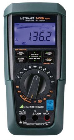 M246S | Multimètre numérique portable TRMS AC+DC, 3 100 points, pour télécommunications 