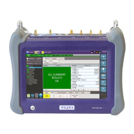 MTS-5800-100G | Testeur de réseaux et fibre optique portatif tout-en-un VIAVI MTS-5800-100G 