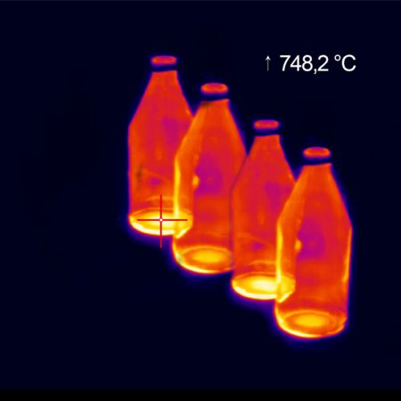 PI640IG7 | Caméra thermique 640 x 480 px 150°C à 1 500°C, 32 Hz / 125 Hz, pour l'industrie du verre