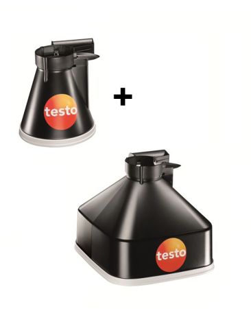 05634170 | Set pour anémomètre avec cône de débit pour VMC Ø 200 mm et cône pour ventilation 330 x 330 mm