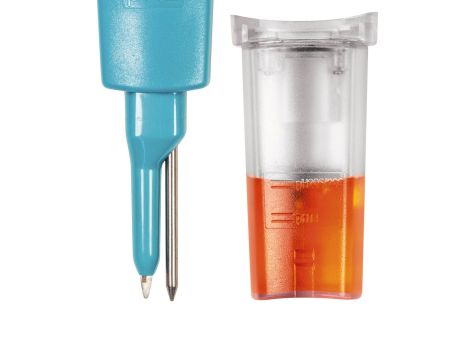 06502062 | Sonde pH de rechange pour pH2 appareil de mesure et tempéra ture Testo 206-pH2, gel et capot de protection inclus