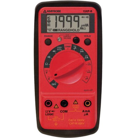 15XP-B | Multimètre numérique portable avec détection de tension sans contact 