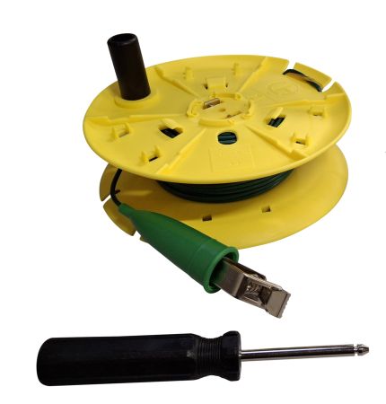 P01295268 | Bobine de câble vert 33 m 