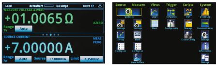 2460 | Sourcemètre 1 voie 100 W, 100 V / 7 A, avec écran tactile 