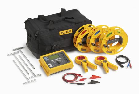 FLUKE-1625-2-KIT | KIT CONTROLEUR DE TERRE 300 000 Ω, avec piquets de terre, bobines et mallette de transport