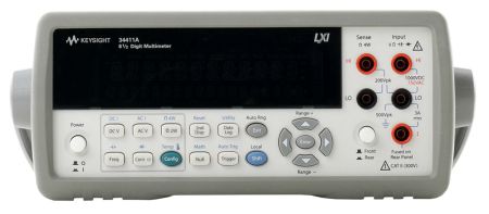 34411A | Multimètre numérique de table TRMS AC, avec mémoire 1 Mpts, interfaces IEEE488-2 et USB 