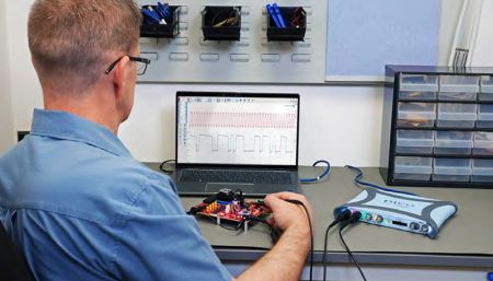 PQ392 | Oscilloscope USB 5462E, 60 MHz, 4 voies, 16 bits, mémoire 1 GS 