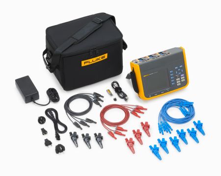 FLK-NORMA-6003-PLUS | Analyseur de puissance portable 3 voies avec mesures vitesse et couple moteur 