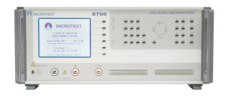 MT-8700-128 | Testeur de câbles AC 1000 V / DC 1500 V - 128 points 