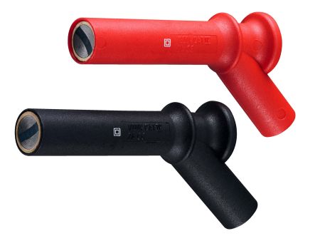 HI-9804 | HIOKI 9804 - jeu de clips magnétiques pour cordons de test, rouge/noir, connecteurs 4 mm