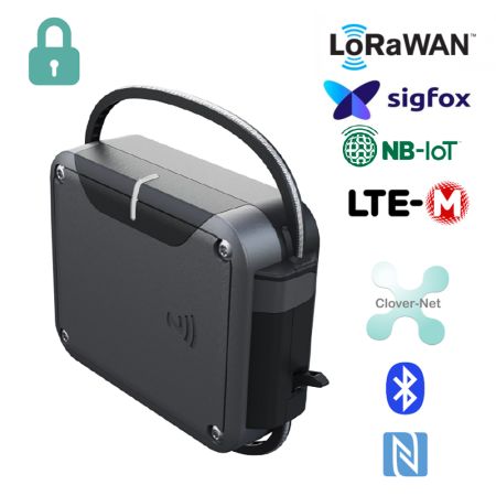 ACS-PADLOCK-II | Cadenas connecté IoT multiprotocole, LoRaWAN, Sigfox, NB-IoT, LTE-M 