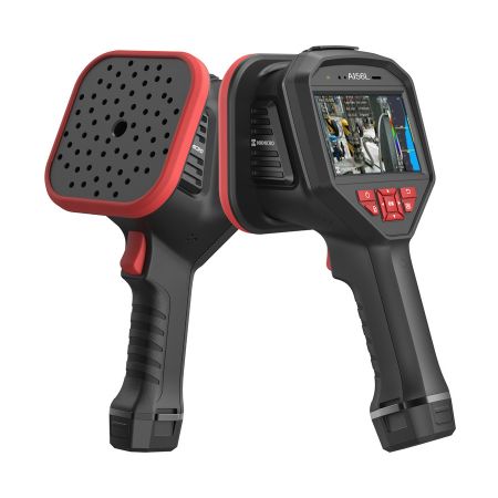 HM-AP56-W/W-AI56L | Caméra acoustique AI56L, repérage fuites air comprimé et gaz, 64 microphones ultrasons, 96 kHz