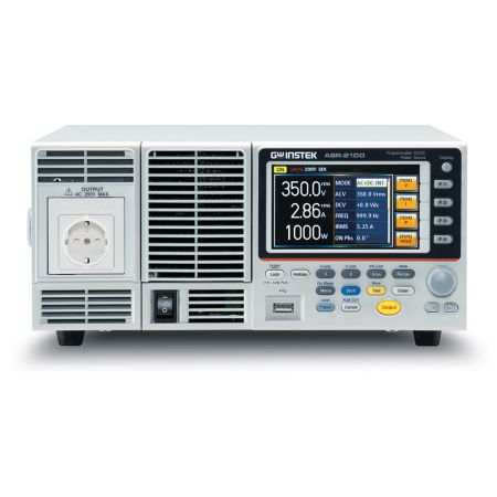 ASR-2100 | Source programmable AC/DC 1 KVA 0-350 Veff / 0-500 VDC 