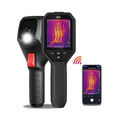 HM-TP52-3AXF/W-B2L | Caméra thermique B2L, 256 x 192 px, -20°C à +550°C, écran 3.2'', 25 Hz, Wi-Fi 