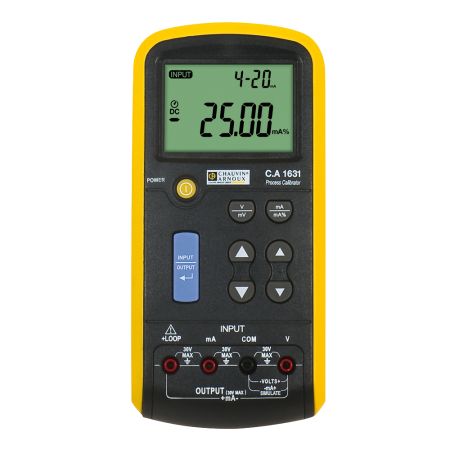 P01654402 | Calibrateur de boucle tension / courant, 20 V / 24 mA CA 1631 