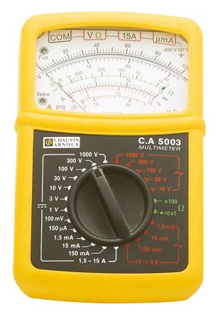 P01196522E | Multimètre analogique portable CA 5003 