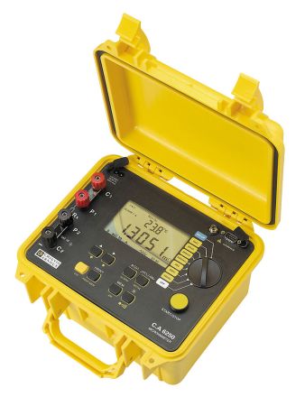 P01143201 | Micro-ohmmètre 2 500 Ω CA 6250 avec courant de test 10 A 