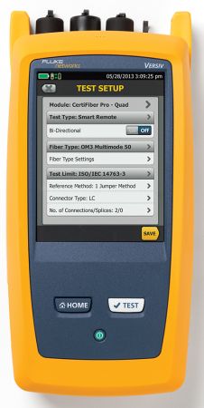 CERTIFIBER-PRO | Certificateurs de fibres optiques Versiv 2, photométrie (OLTS), certification de niveau 1