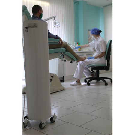 DIS-PUR-UV200 : Purificateur d'air UVc mobile