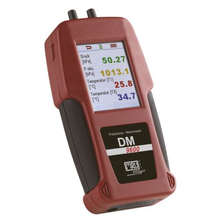 DM9600-SERIE | Manomètre de précision DM9600 MRU pour mesure de pression, pression différentielle et température