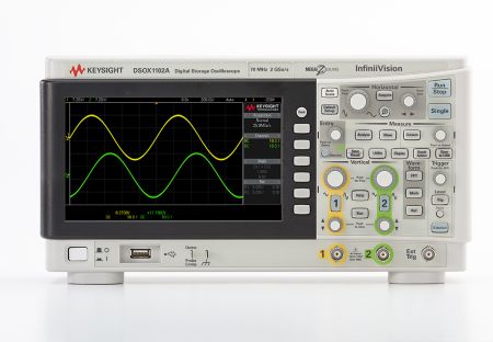 DSOX1102A | Oscilloscope numérique 2 voies 70 MHz (100 MHz en option) 