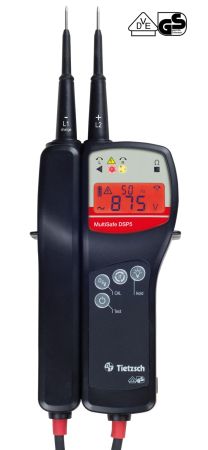 DSP5-SERIE | Testeur de tension VAT, EN61243-3, 1000 V CAT IV, jusqu'à 1500 V DC, IP65, tests de continuité et RCD