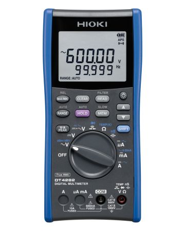DT4282 | Multimètre numérique portable TRMS, 60 000 points, avec mémorisation 400 mesures 