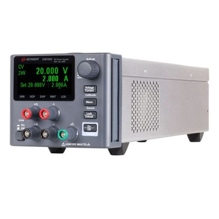 E36103B | Alimentation numérique 1 voie programmable 20 V / 2 A DC (40 W), interfaces USB et LAN (LXI)