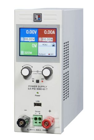 EA-PSI-9000T-SERIE | Alimentations de laboratoire 1 voie jusqu'à 500 V / 60 A, selon modèle, puissance de 320 à 1 500 W