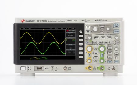 EDUX1002G | Oscilloscope numérique 2 voies 50 MHz avec générateur de fonctions 
